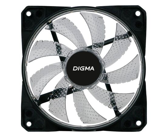  Вентилятор Digma DFAN-FRGB2 120x120x25mm 3-pin 4-pin (Molex)23dB 115gr LED Ret 