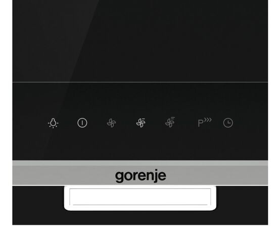  Вытяжка GORENJE WHI649X21P черное стекло 