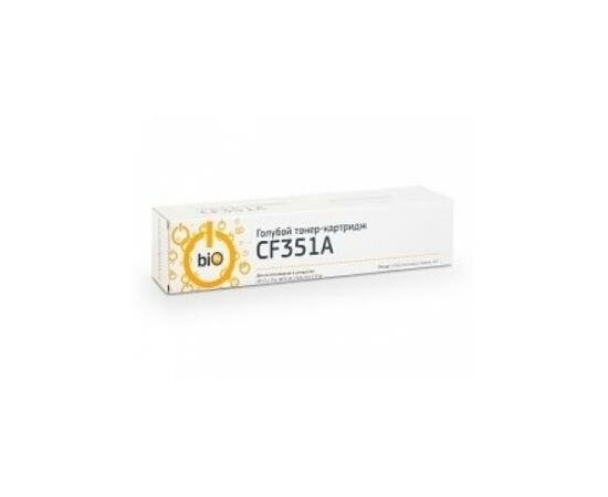  Картридж Bion CF351A для Hp LaserJet Pro M176/M176n MFP, M177/M177fw MFP (1'000 стр.) Голубой 