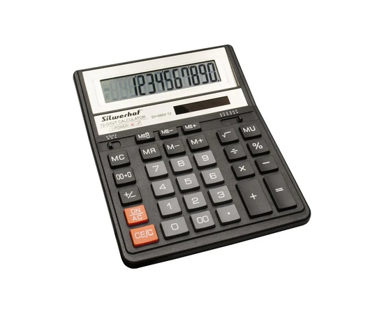  Калькулятор Silwerhof SH-888X-16 черный 