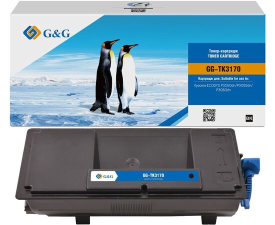  Картридж лазерный G&G GG-TK3170 черный 15500стр для Kyocera Ecosys P3050dn/P3055dn/P3060dn 