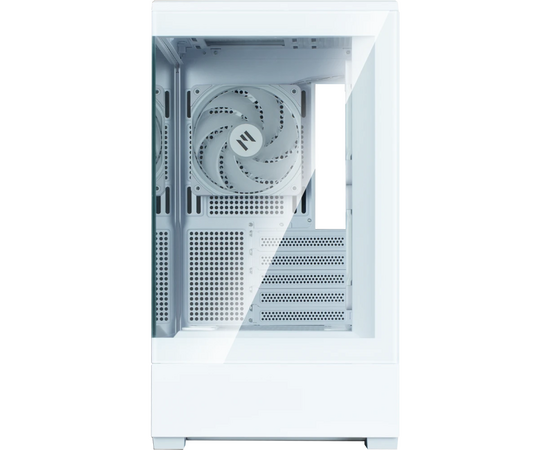  Корпус ZALMAN P30 V2, MATX, White, Window, 2x3.5", 3x2.5", 1xUSB Type-C, 1xUSB3.0, Side 2x120mm ARGB, Rear 1x120mm ARGB, VGA support 