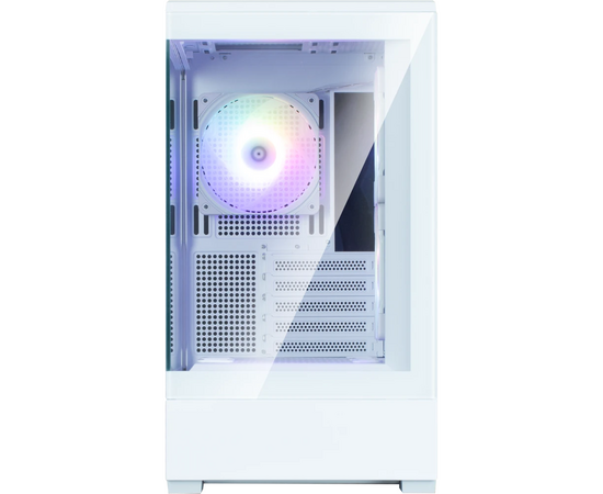  Корпус ZALMAN P30 V2, MATX, White, Window, 2x3.5", 3x2.5", 1xUSB Type-C, 1xUSB3.0, Side 2x120mm ARGB, Rear 1x120mm ARGB, VGA support 