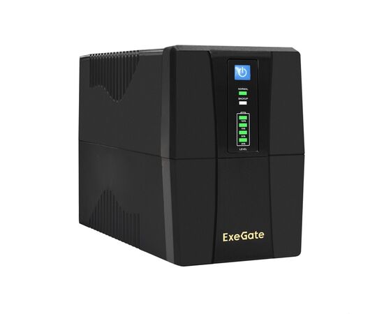 ИБП ExeGate EX292785RUS Power Back BNB-1000.LED.AVR.2SH Black 